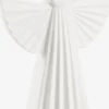 Anioł MYS S18xD8xW23cm ceramika biały