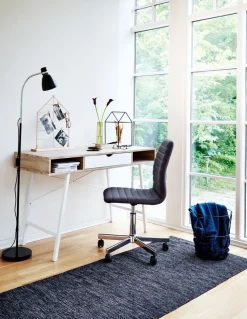 Biurko ABBETVED 48x120 dąb/biały
