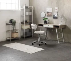 Biurko ABBETVED 48x120 dąb/biały