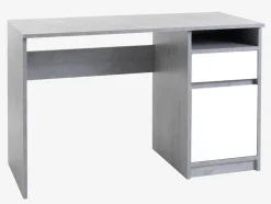Biurko BILLUND 54x120 biały/szary