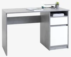 Biurko BILLUND 54x120 biały/szary