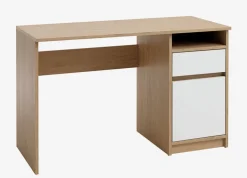 Biurko BILLUND 54x120 kolor dębu/biały