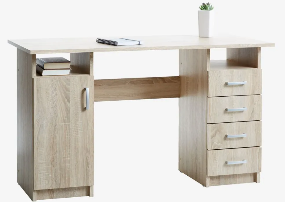 Biurko EVETOFTE 60x125 dąb