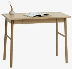 Biurko LANGELINIE 50x100 1 szuflada dąb