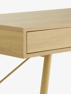 Biurko LINDVED 48x120 2 szuflady kolor dębu