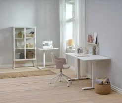 Biurko z gazową regulacją wysokości BOESTOFTE 70x40 biały