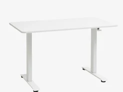 Biurko z regulacją wysokości ASSENTOFT 70x130 biały