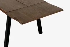 Blat dodatkowy SKOVLUNDE 90x46 ciemny dąb