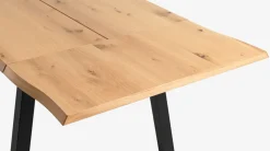 Blat dodatkowy SKOVLUNDE 90x46 naturalny dąb