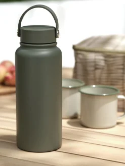 Butelka termiczna HUBRO 1000ml Oliwka zielony