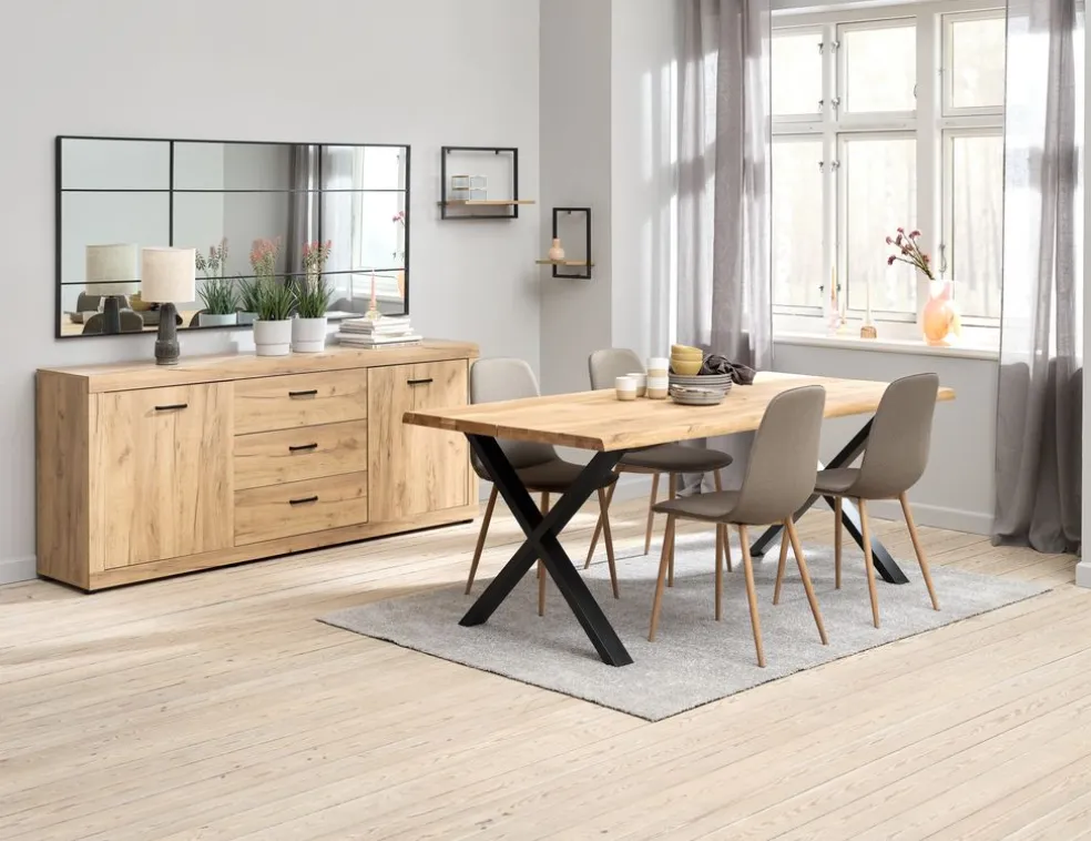 Dodatkowy blat ROSKILDE 95x50 naturalny dąb