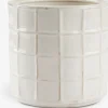 Doniczka MATSSON Ś14xW13cm naturalna biel