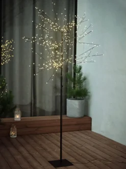 Drzewko podświetlane LED ALBIT W200cm 400LED wyłącz. czas.
