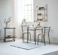 GADSTRUP D92 + 2 GADSTRUP czarny/dąb