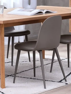 HARESKOV D200 stół dąb + 4 ULDAL krzesła brown