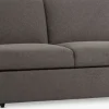 Kanapa LYSTRUP 2-miejscowa ciemnoszary tkanina