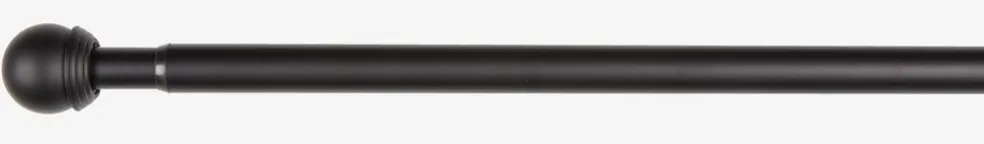 Karnisz BALL 120-210 cm czarny
