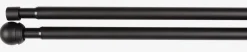 Karnisz podwójny BALL 120-210 cm