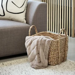 Koc STAVKLOKKE 130x170 taupe