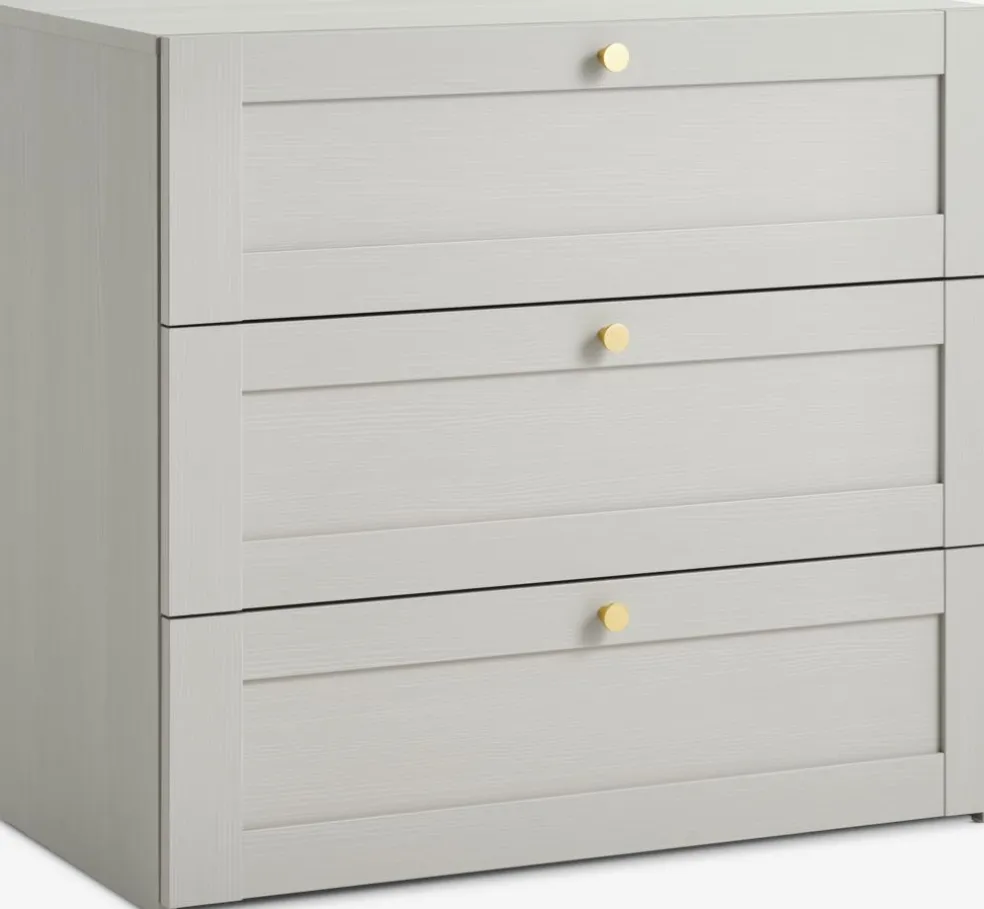 Komoda 3 szuflady FRAMLEV grey