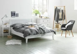 Komoda NORDBY 3 szuflady biały