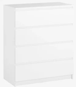 Komoda TANGBJERG 4 szuflady biały