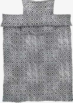 Komplet pościeli CORNELIA mikrowłókno 140x200 czarny