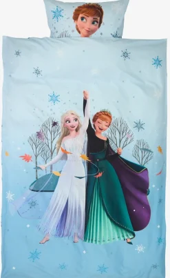 Komplet pościeli FROZEN 140x200 jasnoniebieski