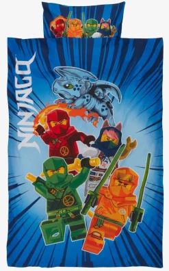 Komplet pościeli LEGO NINJAGO 140x200 niebieski
