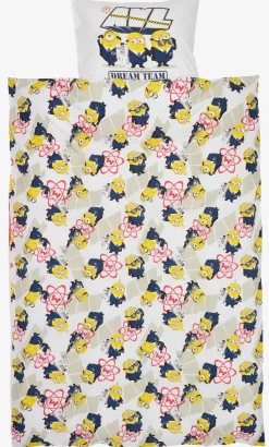Komplet pościeli MINIONS 140x200 biały