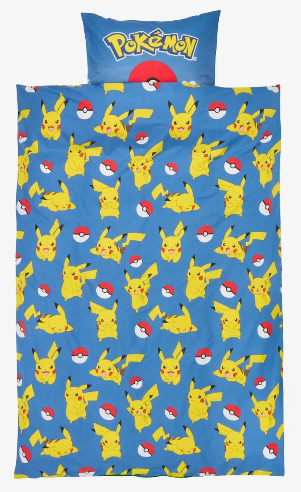 Komplet pościeli POKEMON 140x200 niebieski