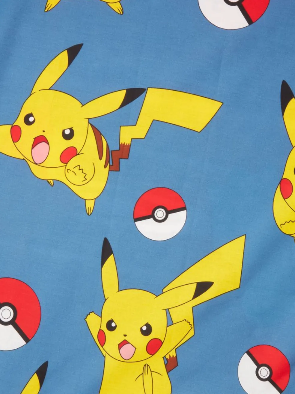 Komplet pościeli POKEMON 140x200 niebieski