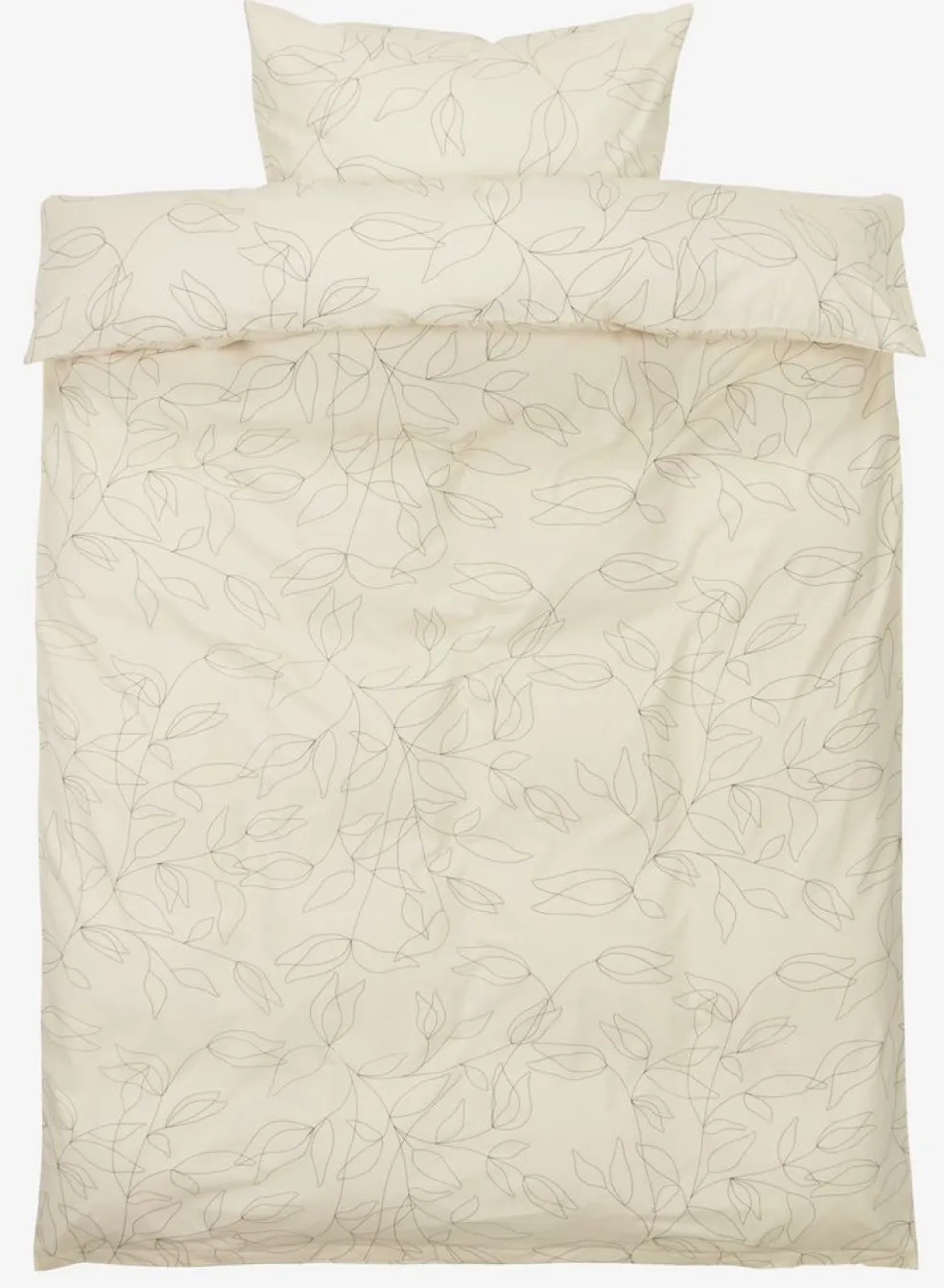 Komplet pościeli SVEA 140x200 naturalna biel