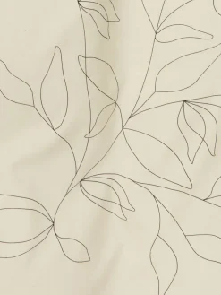 Komplet pościeli SVEA 140x200 naturalna biel