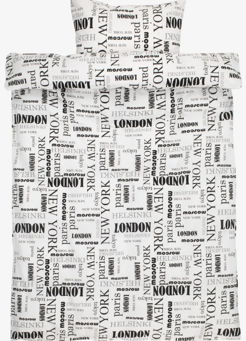 Komplet pościeli VIRA 140x200 czarny