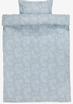 Komplet pościeli z flaneli PATRICIA 140x200 niebieski