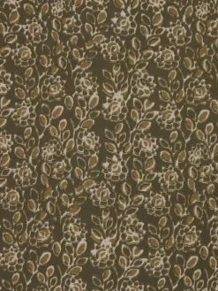 Komplet pościeli z flaneli ROSA 140x200 oliwkowy