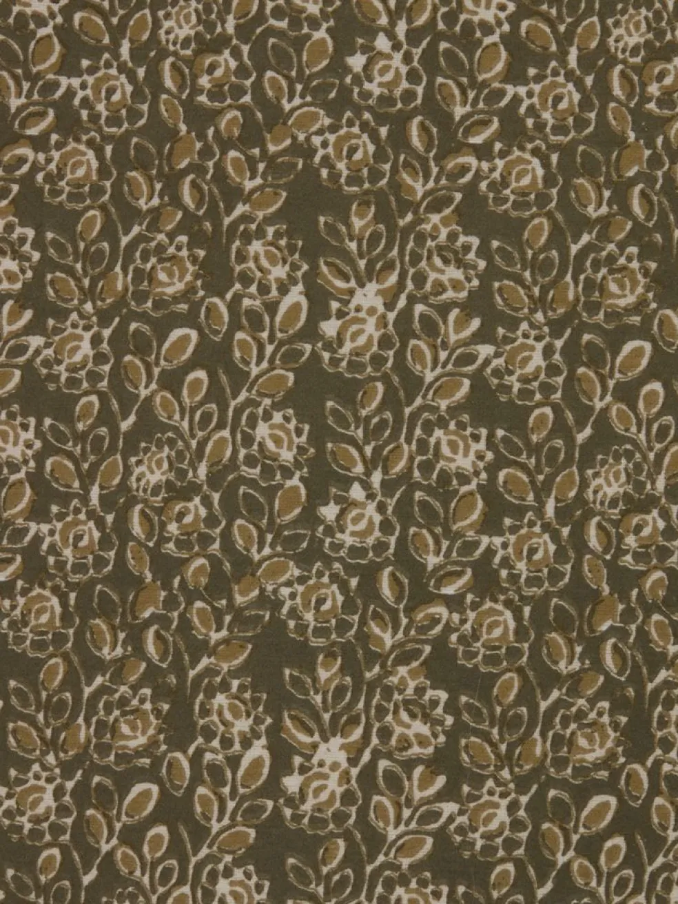 Komplet pościeli z flaneli ROSA 140x200 oliwkowy
