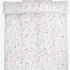 Komplet pościeli z kory HENNY 140x200 różowy
