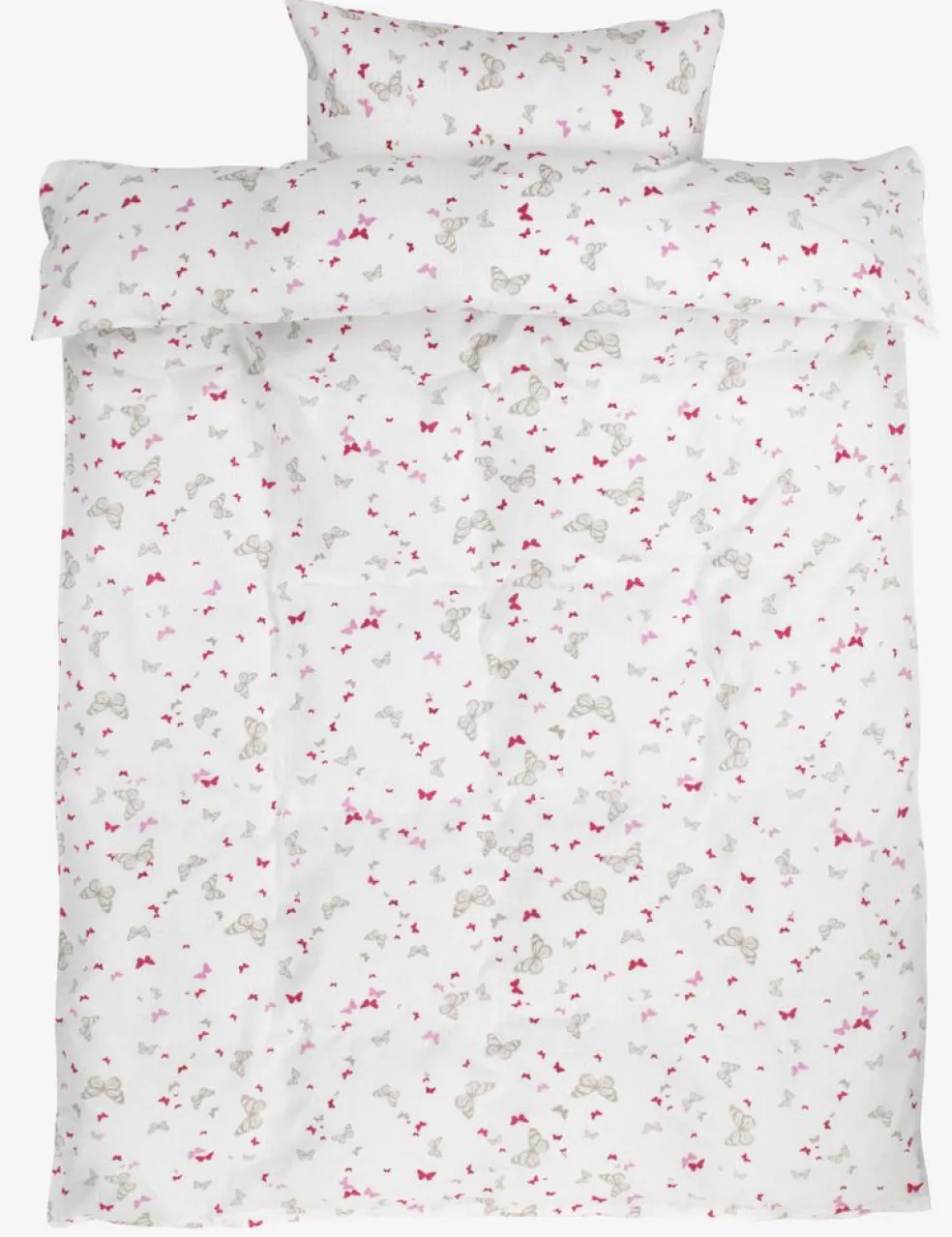Komplet pościeli z kory HENNY 140x200 różowy
