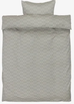 Komplet pościeli z satyny TESSA 140x200 morski