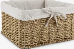 Kosz GJERMUND S25xD25xW15cm naturalny