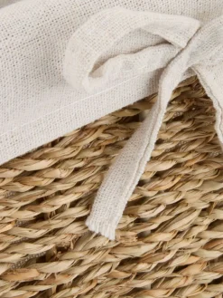 Kosz GJERMUND S25xD25xW15cm naturalny