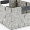 Kosz HALVDAN S25xD33xW15cm szary