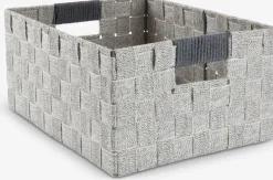 Kosz HALVDAN S25xD33xW15cm szary