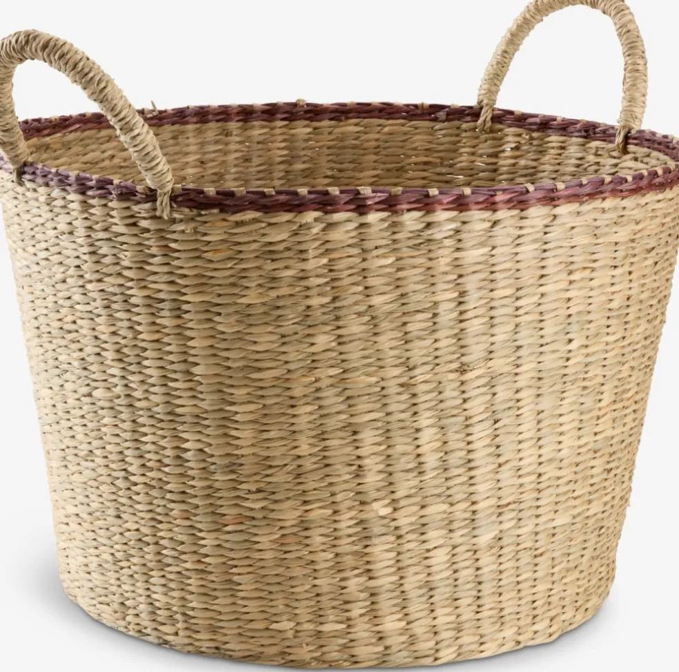 Kosz HERMAN Ś37xW25cm trawa morska