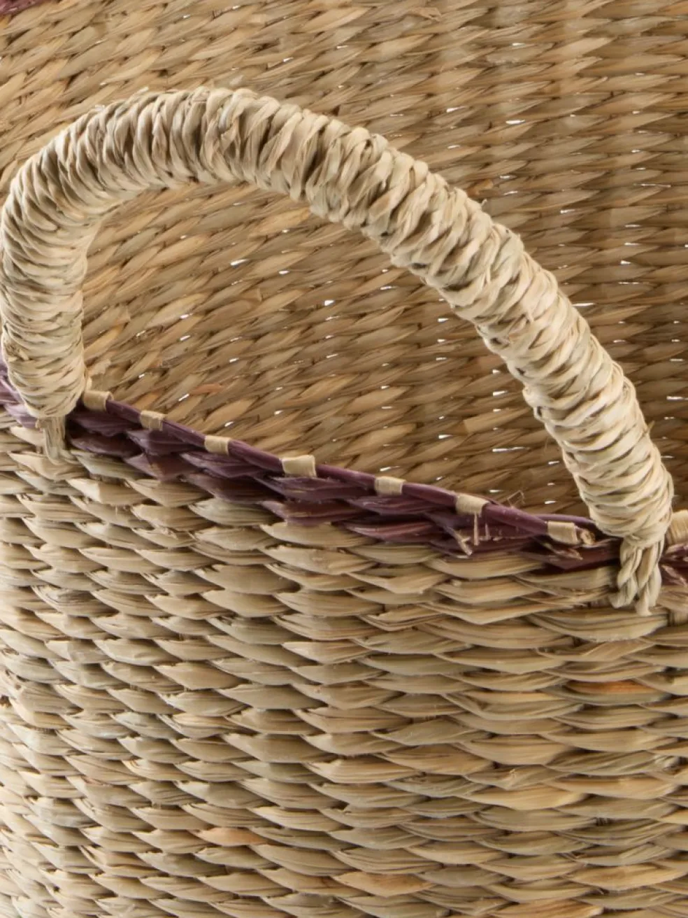 Kosz HERMAN Ś37xW25cm trawa morska