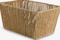 Kosz LARSEMIL S23xD33xW17cm naturalny