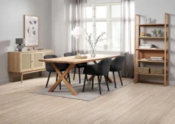 Kredens HALMSTAD 3 drzwi kolor dębu