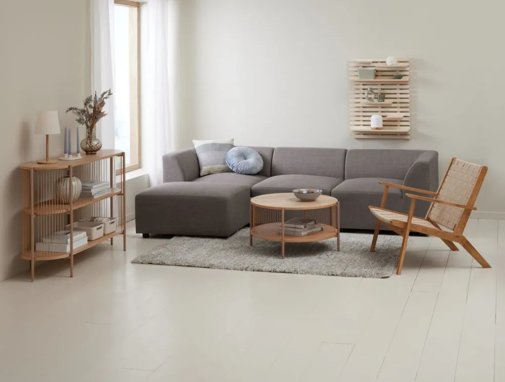 Kredens SNESLEV 2 shelves kolor dębu
